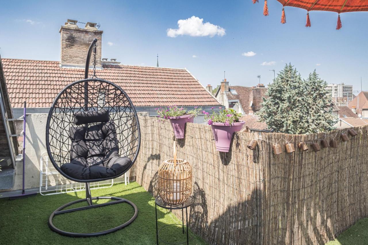 Le Rooftop - Vue Cathedrale - Climatisation Troyes Zewnętrze zdjęcie